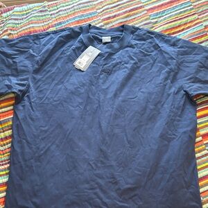 New Balance Navy Short Sleeve Tee size XL embroidered logo nwt